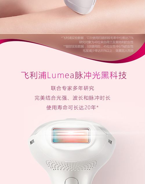 飛利浦Lumea SC1995強脈沖光脫毛儀 家用脫毛新革命